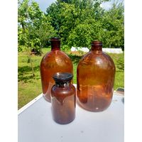 Бутыль стеклянная