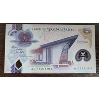 Папуа Новая Гвинея - 5 кина 2016г P-51a полимер UNC (AD16211911)