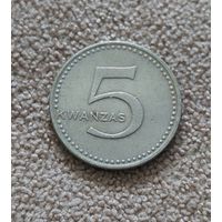 Ангола 5 кванз, ND (1977)