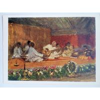 1955. Финогенов. Концерт семьи индийских музыкантов в Мадрасе