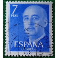 Испания 1955. Генерал Франсиско Франко 1892-1975
