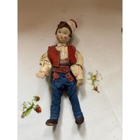 Кукла Мальчик в национальном костюме антик Франция с 1 рубля