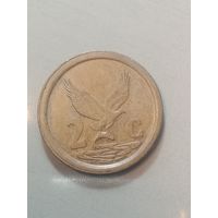 ЮАР 2 цента 1994 года .