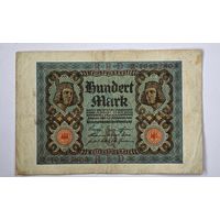 1920 год 100  марок Германия