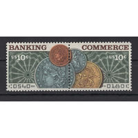 США /United States 1975** Банковское дело Монеты сцепка