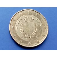 Мальта. 20 евроцентов 2008