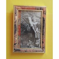 Фото в рамке "Девочка", до 1917 г. (14*9 см)