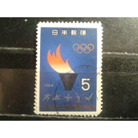 Япония, 1964. Олимпийские игры в Токио, олимпийский огонь