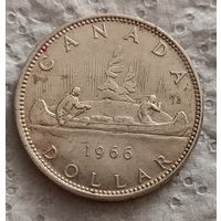 Канада 1 доллар 1966