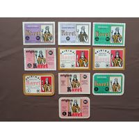 Пивные этикетки по одному рублю, Карловы Вары, Чехия, цена за 1 шт., ю-599 (3698)