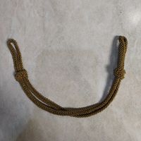 Подбородочный ремешок к фуражке Советского офицера. Филигрань.