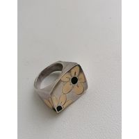 Кольцо серебро 925 пробы горячие эмали