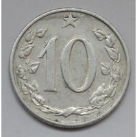 Чехословакия, 10 геллеров 1962 г.