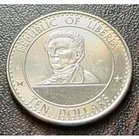 Либерия 10 долларов, 2024     ( 1-6-8 )