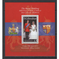 Монархия Гибралтар 2011** Британская королевская свадьба принца Уильяма и Кэтрин Миддлтон