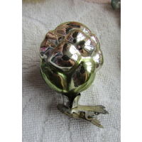 Елочная игрушка на прищепке "Хлопок"