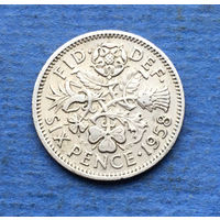 Великобритания 6 пенсов 1958