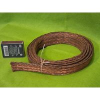 Шина заземления медная плетеная 22х3х2500 мм (СССР)