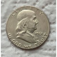 США 1/2 доллара 1961