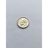 10 центов  2022 D, 2022 P, США. Цена за 1 монету.