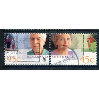 Австралия - 1999г. - международный год пожилых людей - 2 марки - полная серия, гашёные [Mi 1792-1793]. #3-WB-99-B-2