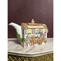 Очень красивый коллекционный чайник, Европа, клеймо, много лотов с рубля