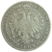 1 флорин 1859