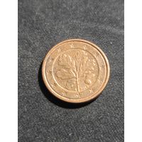 Германия 1 евроцент 2004 A