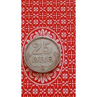 Дания 25 эре 1915