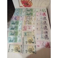 Банкноты сборный лот