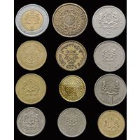 12 МОНЕТ МАРОККО БЕЗ ПОВТОРОВ