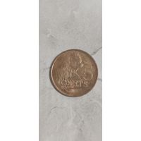 Тринидад и Тобаго 5 цент 2000