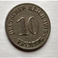 Германия 10 пфеннигов, 1915 A - Берлин 2-1-42