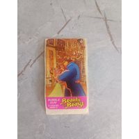 Наклейка Beauty and the beast 2 редкая