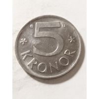 Швеция 5 крон 1976