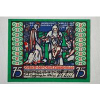 1921 год 75 пфеннигов  Германия
