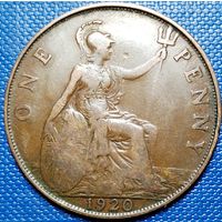 Великобритания 1 пенни 1920 г.