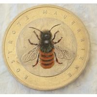 5 евро 2023. Рыжая осмия