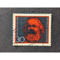 Германия 1968. 150-летие со дня рождения Карла Маркса. Полная серия