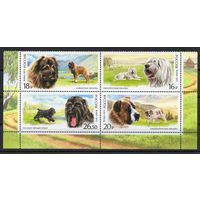 Россия 2015. Собаки 4 марки (1226)