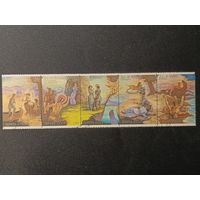 1989. Романы Ф. Купера, сцепка