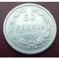 Финляндия в составе РИ. 50 пенни 1893