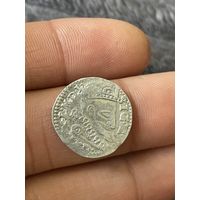 3 гроша 1601 Люблин в штемпельном блеске!