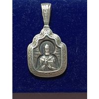 Серебряный образок,  925 проба .