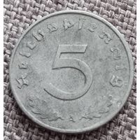 5 рейхспфеннигов 1943 А