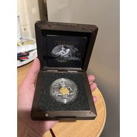 Монета 12 подвигов Геракла Немейский лев