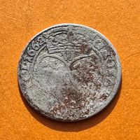 6 грош 1662 год