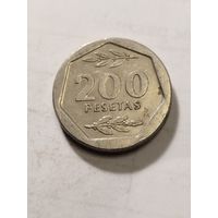 Испания 200 песет 1986