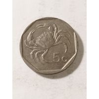 Мальта 5 центов 1991