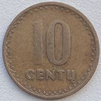 Литва 10 центов 1991 г.